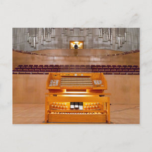 Carte Postale Orgue à tuyaux, Shanghai, Chine