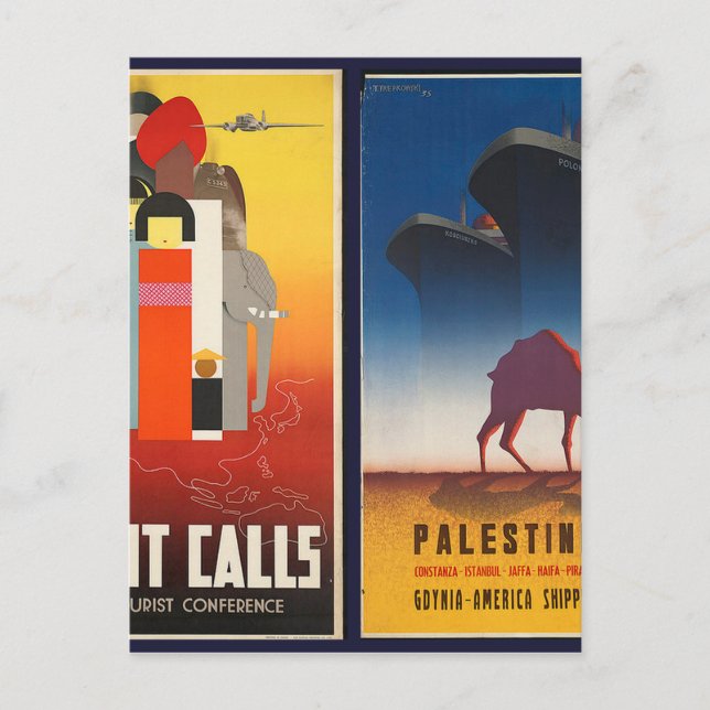 Carte Postale orient et palestine (Devant)