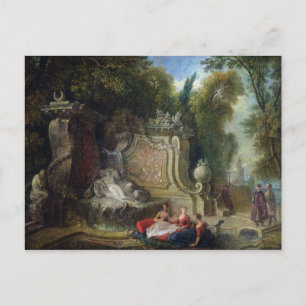 Carte Postale Oriental garden