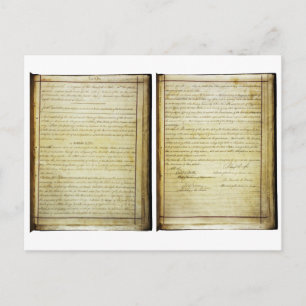 Carte Postale ORIGINAL 14e amendement Constitution des États-Uni