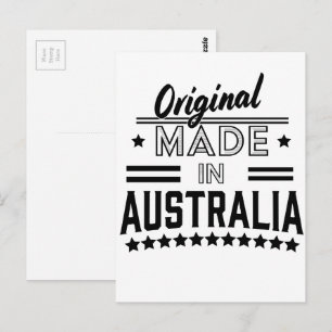 Carte Postale Original fabriqué en Australie