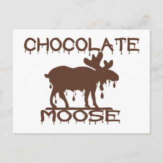 Carte Postale Orignal au Chocolat