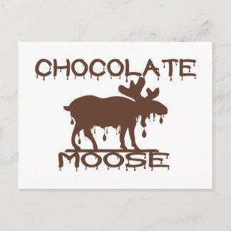 Carte Postale Orignal au Chocolat