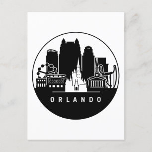 Carte Postale Orlando Florida Skyline