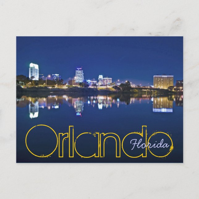 Carte Postale Orlando, Floride, États-Unis (Devant)