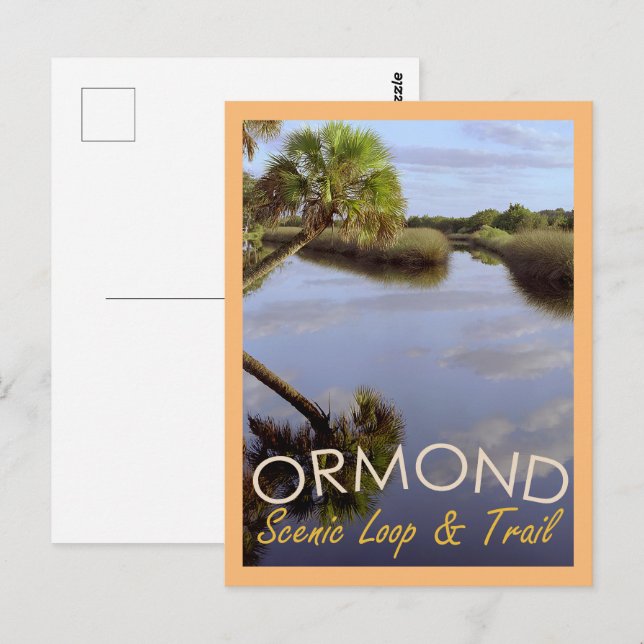 Carte postale Ormond Pittoresque Loop and Trail (Devant / Derrière)
