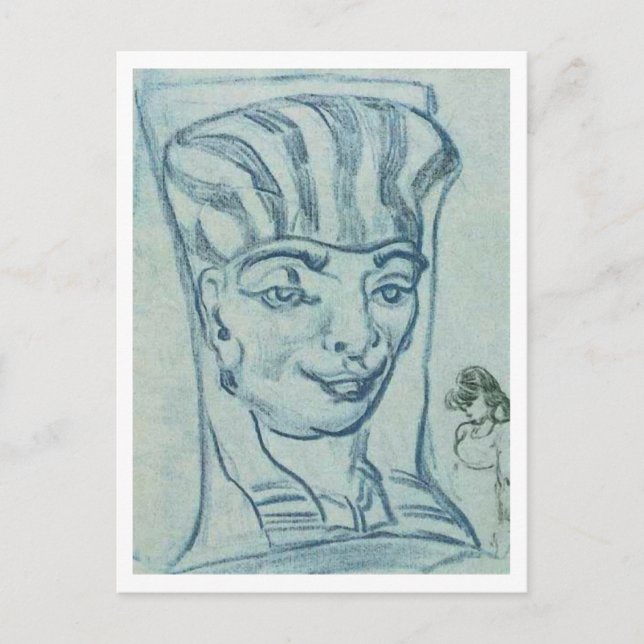 Carte Postale Ornement de mur de jardin érodé, Vincent van Gogh (Devant)