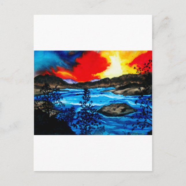 Carte Postale Oroville Colors (Devant)