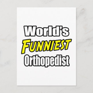 Carte Postale Orthopédiste le plus drôle du monde
