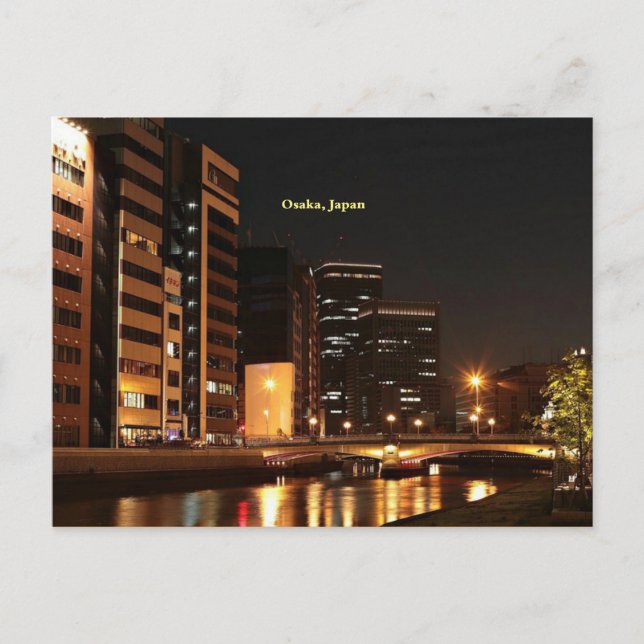 Carte Postale Osaka, Japon (Devant)