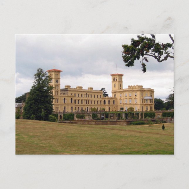 Carte postale Osborne house, Isle of Wight, Royaum (Devant)