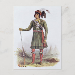 Carte Postale Osceola ou Rising Sun, un responsable du séminaire