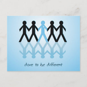 Carte Postale Oser être différent