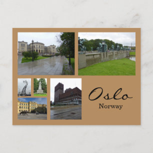 Carte Postale Oslo Collage 1