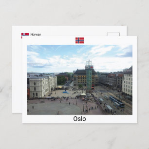 Carte Postale Oslo - Norvège