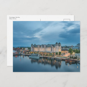 Carte Postale Oslo Norvège