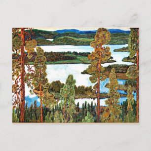 Carte Postale Osslund - Paysage d'été de Norrland