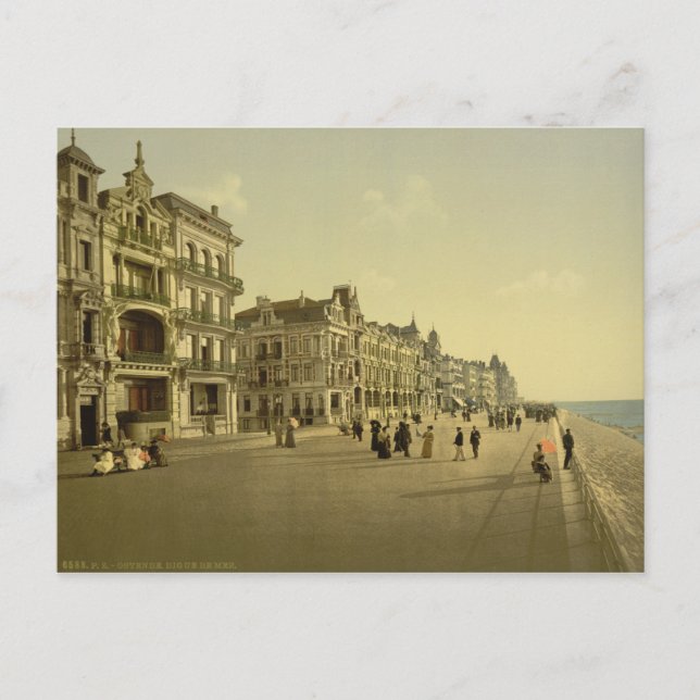 Carte Postale Ostende - L'Embankment (Devant)