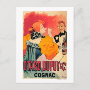 Carte Postale Otard-Dupuy & CO. Affiche promotionnelle du Cognac