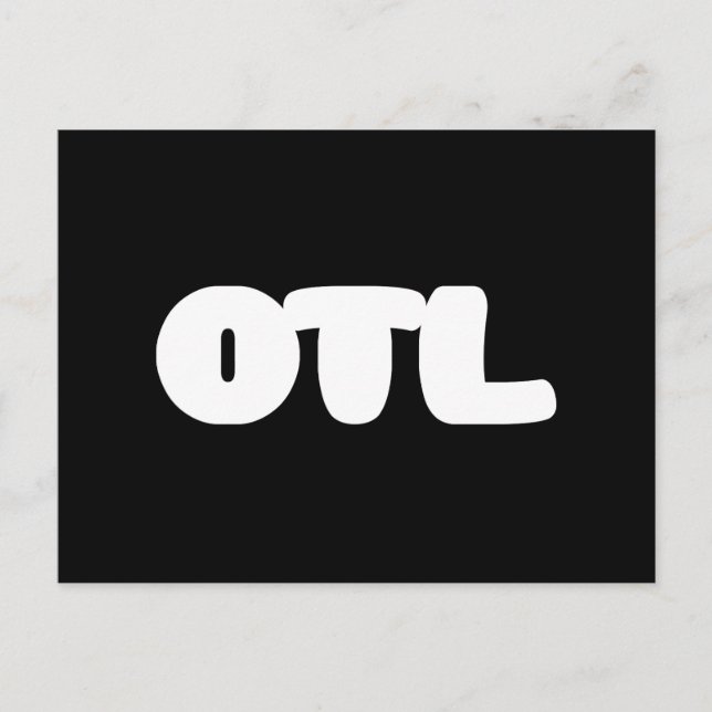 Carte Postale OTL Emoticon ~ Élang coréen (Devant)