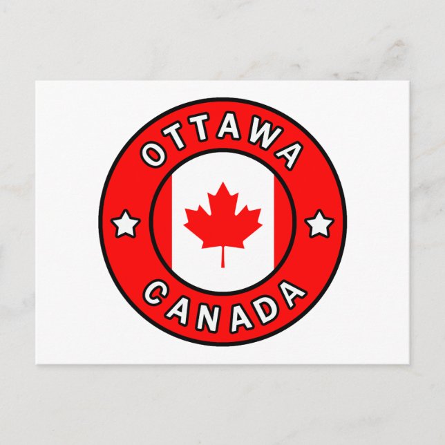 Carte Postale Ottawa Canada (Devant)