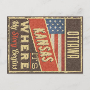 Carte Postale Ottawa Kansas