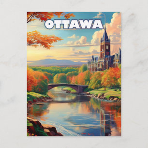 Carte Postale Ottawa reveals its charm