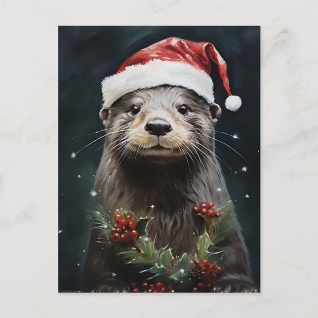 Carte Postale Otter de vacances (Devant)