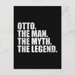 Carte Postale Otto nom, Otto l'homme le mythe la légende