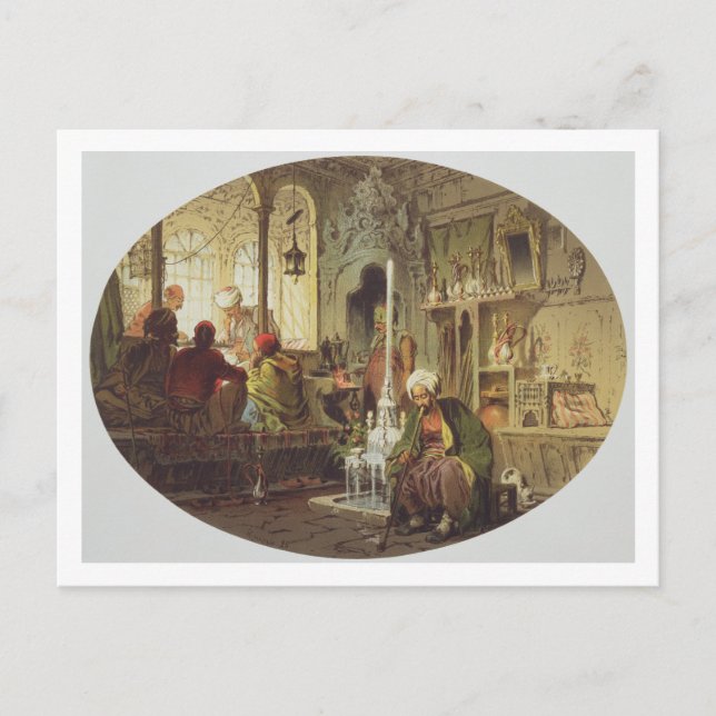 Carte Postale Ottoman Coffee House 1862 (Devant)