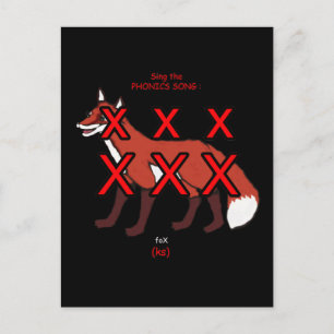 carte postale ou carte flashcard