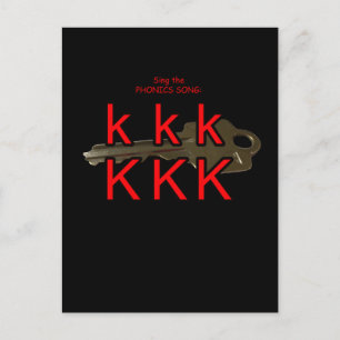 carte postale ou carte flashcard