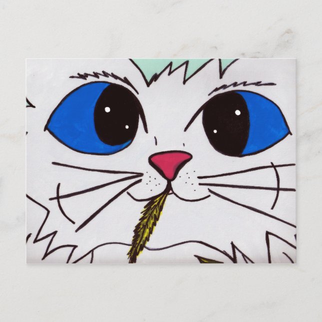 CARTE POSTALE OÙ EST L'OISEAU ? (Devant)