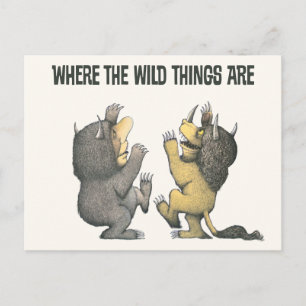 Carte Postale Où sont les monstres Wild Things