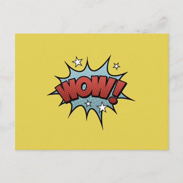 Carte Postale Ouah ! (Devant)