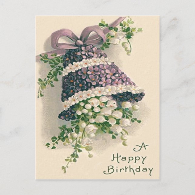 Carte Postale Oubliez-moi-pas Lily de la Bell de la vallée (Devant)