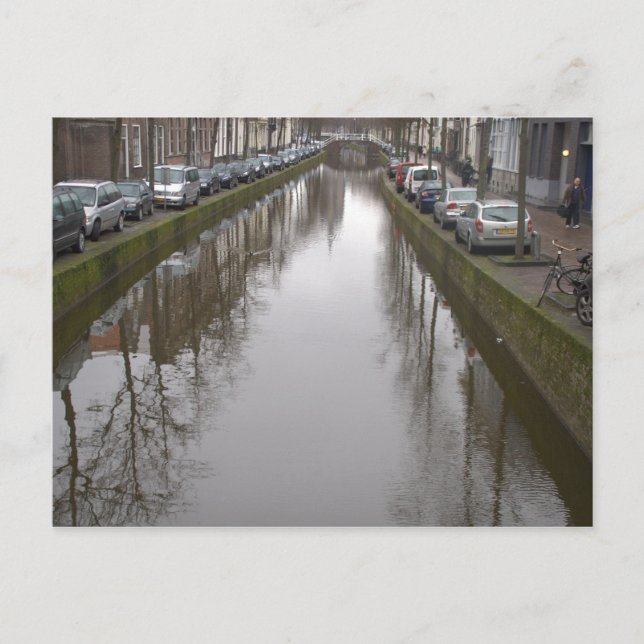 Carte Postale Oude Delft, Delft (Devant)