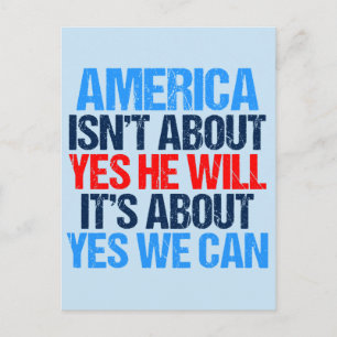 Carte Postale Oui Nous Pouvons Inspirer La Citation D'Obama