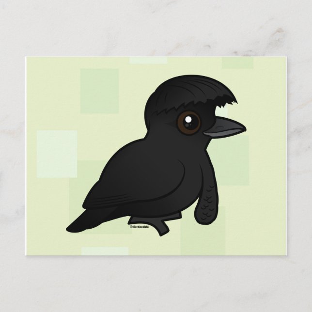 Carte Postale OumbrellabBirdable à longue taille (Devant)