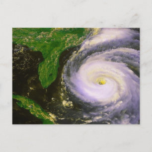 Carte Postale Ouragan Fran, septembre 1996