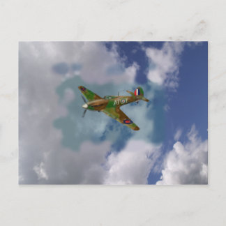 Carte Postale Ouragan Hawker