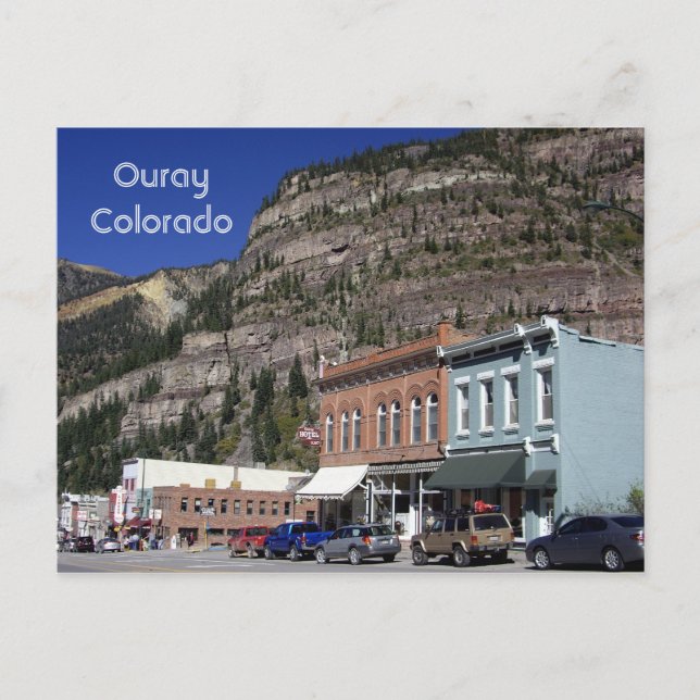 Carte postale Ouray, Colorado (Devant)