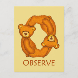 Carte Postale Ours de la Bible ~ Observer l'Écriture 2