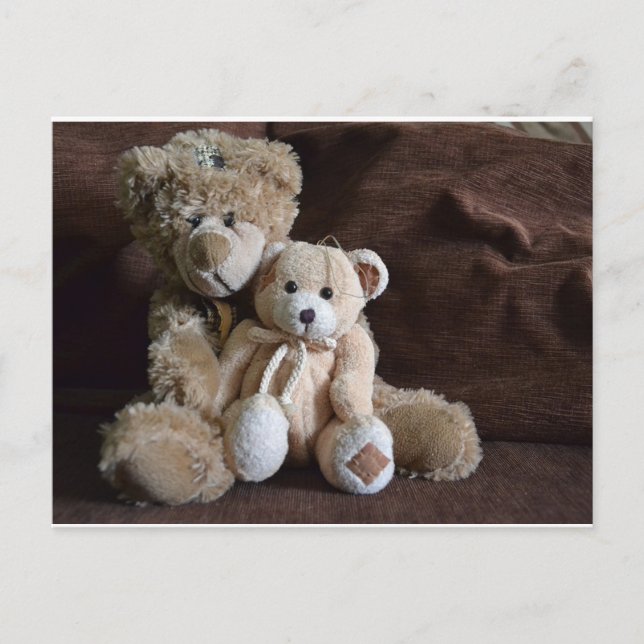 Carte Postale Ours en peluche (Devant)