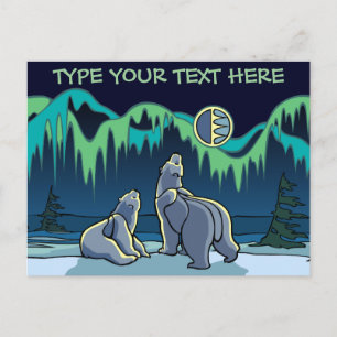 Carte postale Ours Polaire Cartes postales Art Our