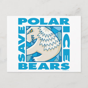 Carte Postale Ours polaires