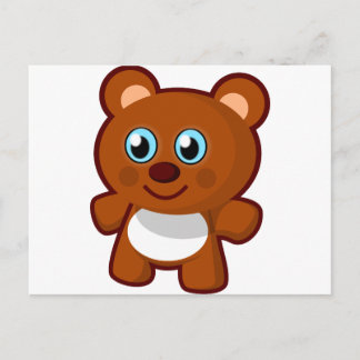 Carte Postale Ourson