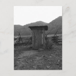 Carte postale Outhouse