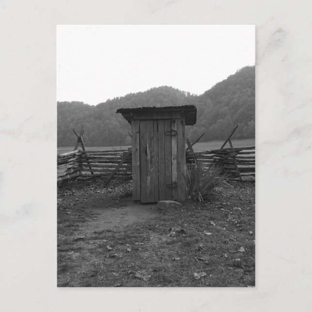 Carte postale Outhouse (Devant)