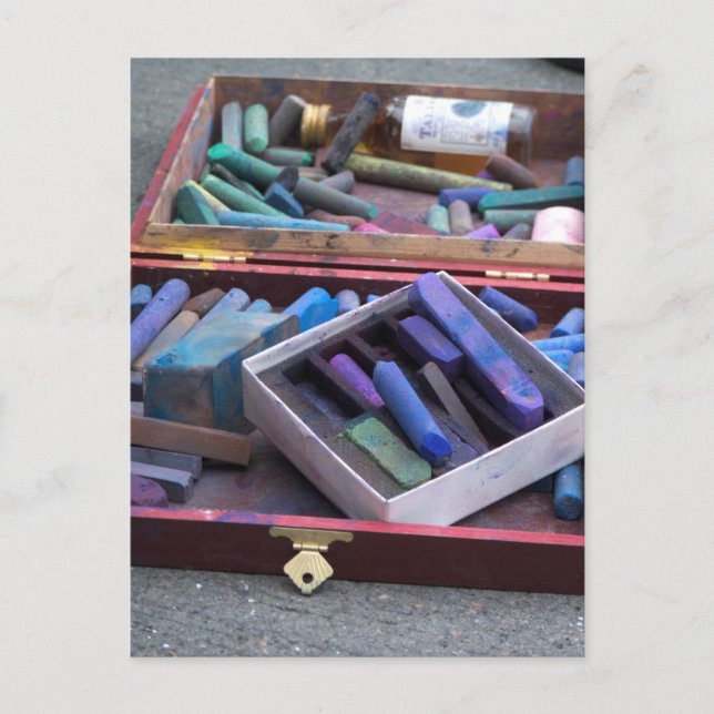 Carte Postale Outils du commerce (Devant)